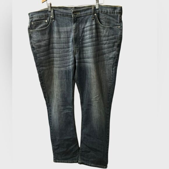 LEVI’S Signature Gold Mens Straight Jeans 44x32 - Picture 1 of 8